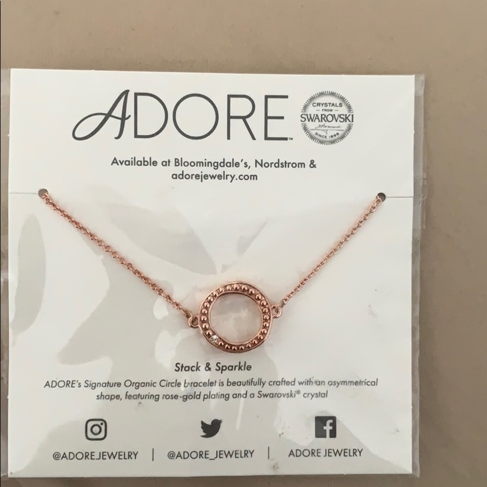Adore Bracelet with Swarovski Crystals